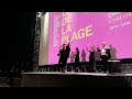 Жанет исполняет культовый хит Por qué te vas на показе в Каннах