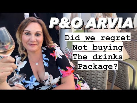 PxO Arvia Drinks Package ,Full Guide. How Much Did 4Bs Spend On Drink On Arvia Arvia Cruise