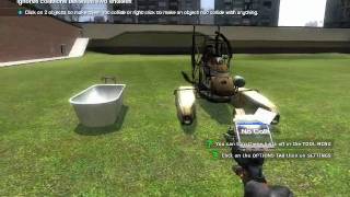 Gmod Bathtub Car Tutorial
