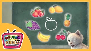 작은 고양이 유치원 어린이용 게임 #3 | 과일과채소 탈것 악기 한글공부 | 유아교육 | Little Kitten My Favorite Cat - Kids Game by HOTSON KIDS TV핫슨키즈티비 17,899 views 5 years ago 2 minutes, 42 seconds