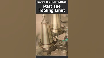 Pushing Our HAAS Past Its Limit 😳 #cnc #cncmachine