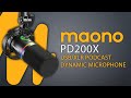 MAONO PD200X USB/XLR - ТОПОВЫЙ БЮДЖЕТНЫЙ ДИНАМИЧЕСКИЙ МИКРОФОН