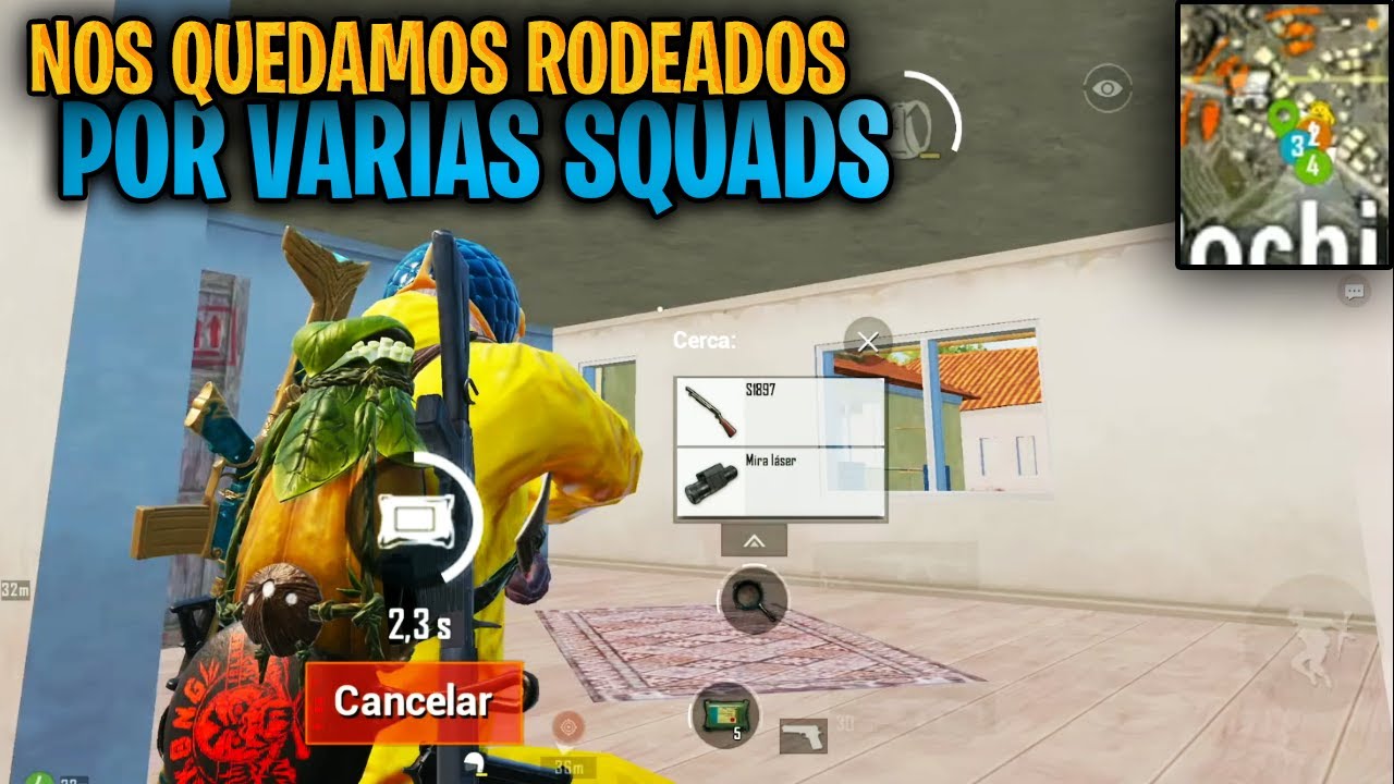 ¡NOS QUEDAMOS RODEADOS POR VARIAS SQUAD EN PUBG MOBILE!