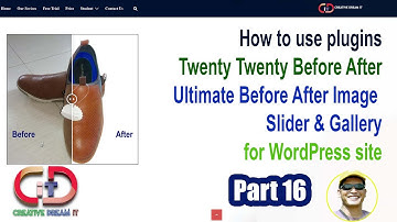 How to add Twenty20 | BEAF-Ultimate Before After Image Slider & Gallery |WordPress Tutorial | Part16