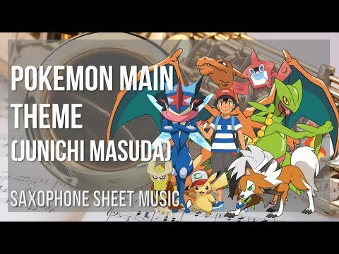 Pokemon Theme Song Alto Sax