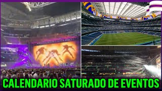 ASÍ SE TRANSFORMA el BERNABÉU tras 3 DÍAS de CONCIERTOS y se ACERCA TEYLOR SWIFT y la FINAL