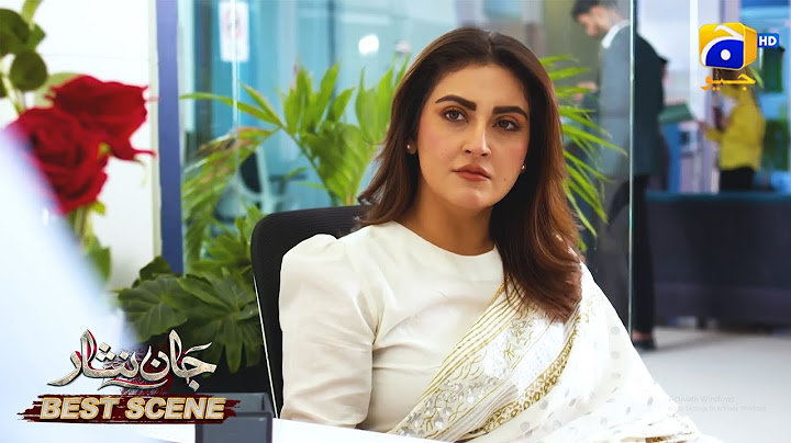 Jaan Nisar Episode 46 | Danish Taimoor - Hiba Bukhari - Haroon Shahid | Best Scene 01