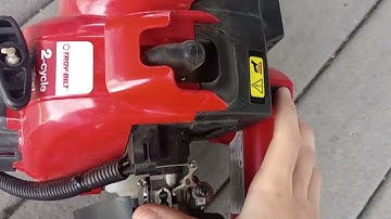 Troy-Bilt TB32EC Cold Start