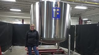 Feldmeier 1500 GAL 316 Stainless Steel Single Wall Tank Demonstration