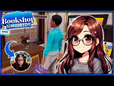 I GET AN UPGRADE BOOK WHEN I LEAST EXPECT IT | BOOKSHOP SIMULATOR | CRYSTALSIMS