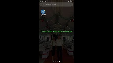 Cài đặt ứng dụng Python trên điện thoại Android