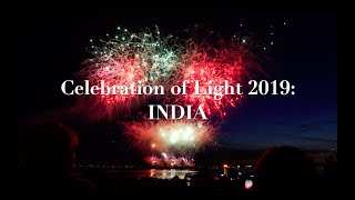 Celebration of Lights 2019 from the beach in 4K: Amir Morani Fireworks, India