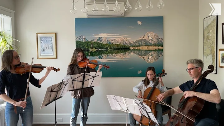 TSO Violin Jennifer Thompson and her talented family create a lively classical mash-up