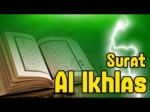 Video Bacaan Surat Al Ikhlas Tulisan Latin Arab