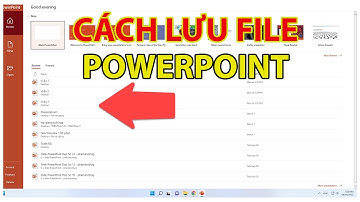 Cách Lưu File Powerpoint
