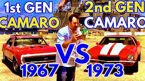 1967 CAMARO // 1st Gen CAMARO vs 2nd Gen CAMARO // V8 Drag Race