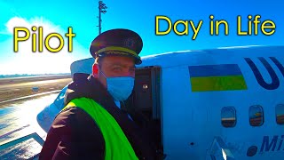 A day in the life as an Airline Pilot  Take off from Kyiv Boryspil Airport Ukraine B737 NG