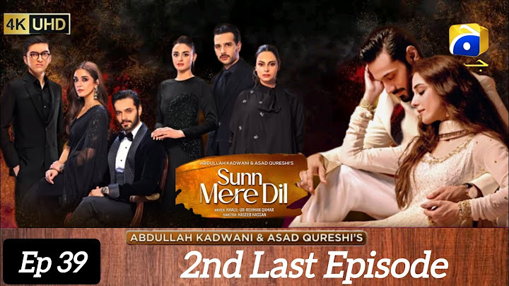 Sunn Mere Dil 2nd Last EP 39 [Eng Sub] _ Wahaj Ali _ Maya khan _ New drama _ drama  @daramadotpk1