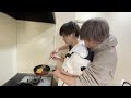 男4人で料理作って大食いや！