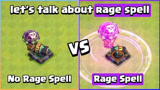 How Strong is Rage Spell | Clash of Clans