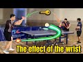 How to develop wrist effect for forehand topspin and backhand serve
