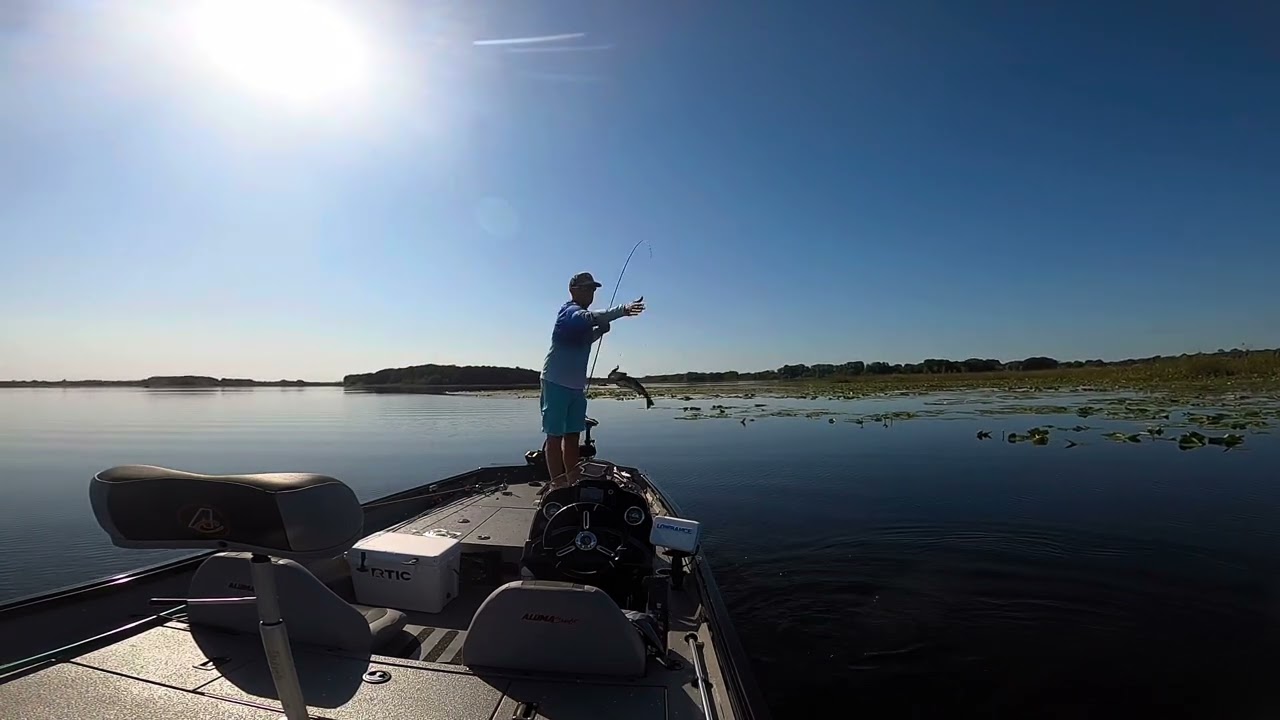 4/15/24 Lake Hernando Florida Bass Fishing