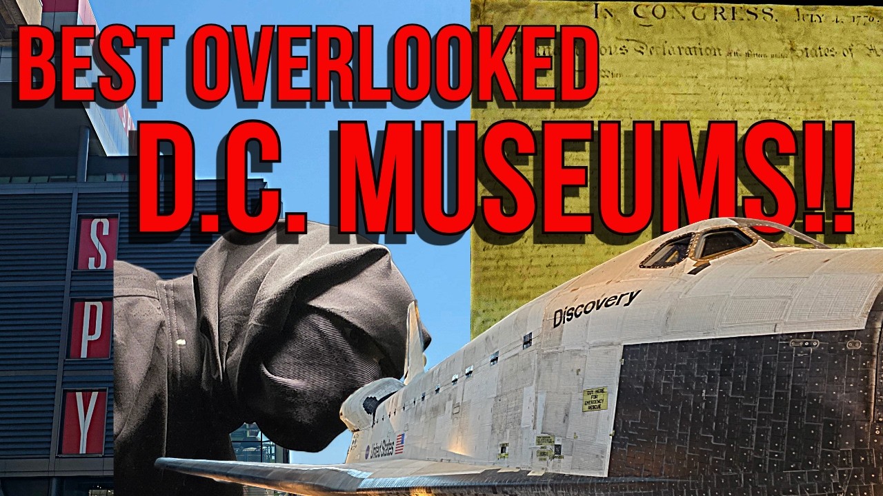 Coolest Museums in D.C. (That Most Tourists Miss) | Travel Guide to DC's Underrated Must-See Museums