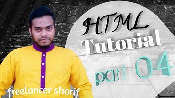 How to coding html heading, paragraph, line break |  html 5 tutorial by freelancer shorif part  04