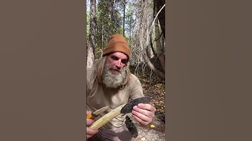 OBSIDIAN Spear Build #obsidian #survival #outdoorskills #bushcraft #flintknapping #survivalskills