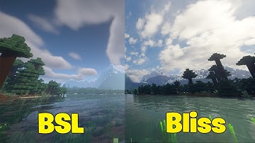 BSL Shaders vs Bliss Shaders | Shaders Comparison