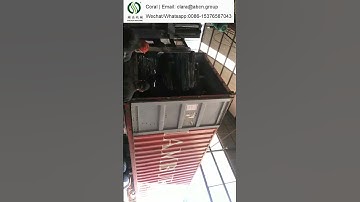 EPS forming machine loading, EPS fish fruit foam box making machine,  Heat insulated box machine