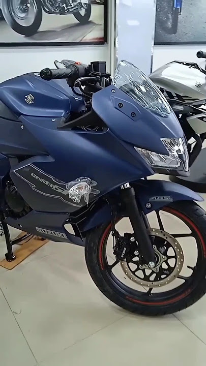 Suzuki Gixxer SF 155 Fi ABS Matte Blue Colour💥 #shorts #shortfeed #suzukigixxersf #subscribers