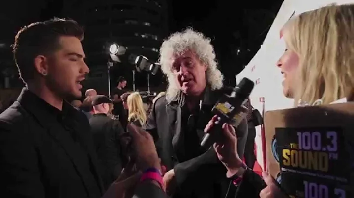 Brian May Adam Lambert with Cynthia Fox The Sound ...