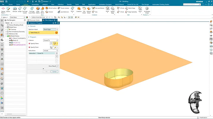 Siemens NX General Tips & Tricks - Smart Edge Selection Part1