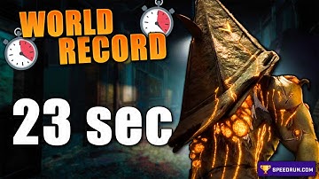 [World Record] Speedrun Executioner 23sec! 1v1 Killer vs Bot! | Dead by Daylight |
