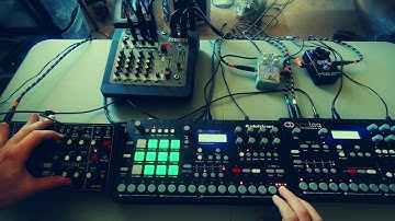 Glo Phase - Elektron Analog Four + Analog Rytm + Behringer Model D