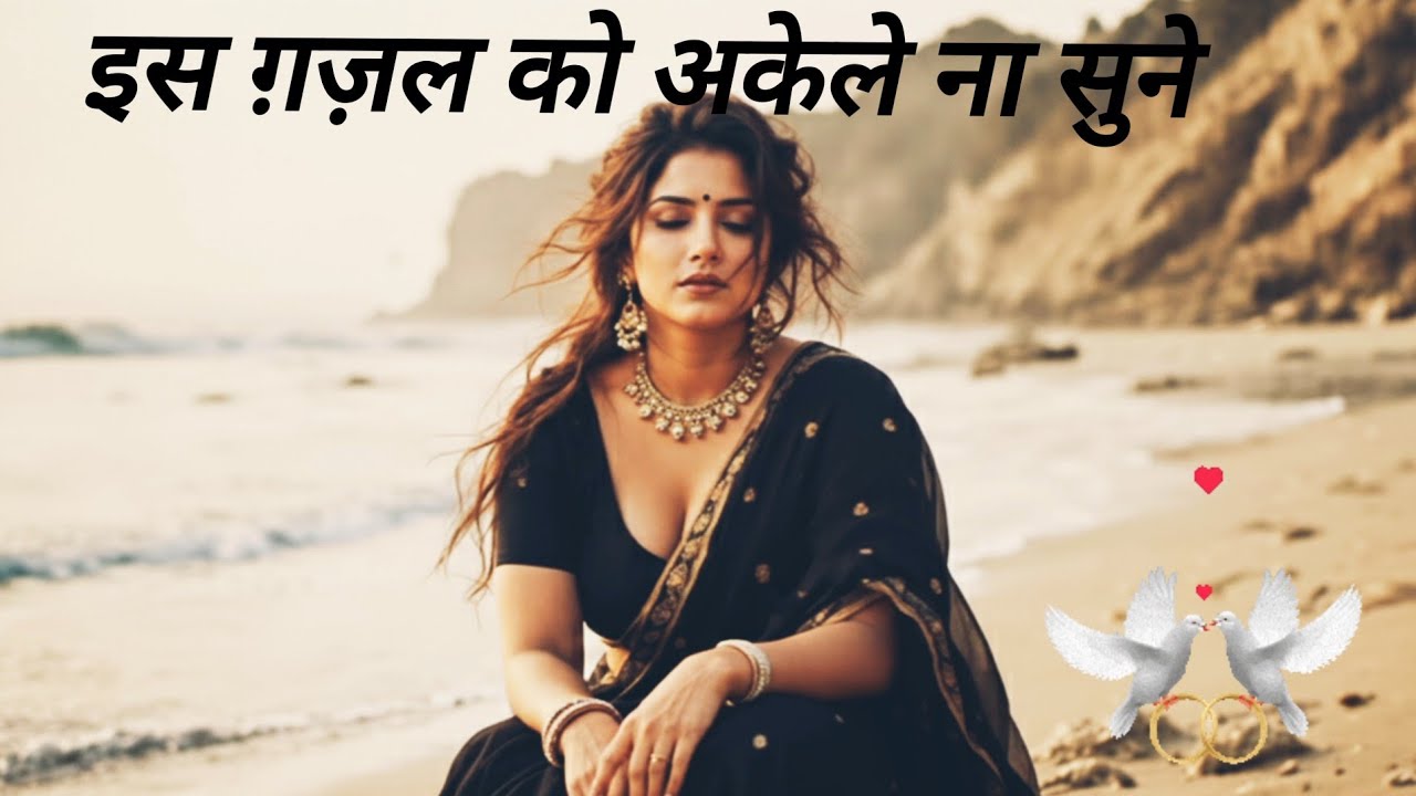 ​Dil Mein Ik Lahar Si Uthi Hai Abhi - Nasir Kazmi Lyrics | heart touching sufi gazal#hindisong #⃣ 