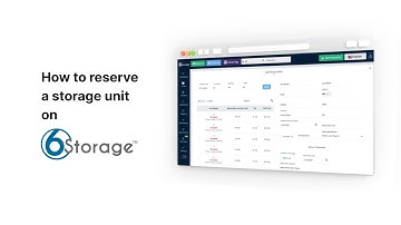 How To Make Reservation from the Admin Portal with 6Storage V2 Software