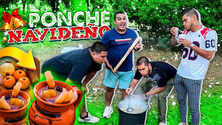 PREPARAMOS PONCHE DE FRUTAS NAVIDEÑO 🫕 🎄CON EL CREW RETOJORJAIS