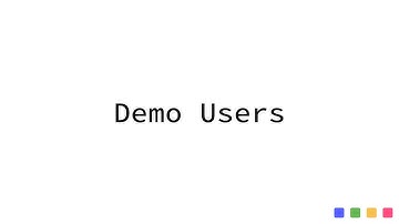 Feature Flags Playground: Demo Users
