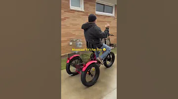 Mooncool TK1 Fat Tire Trike #ebike #electricbike #ebikereview #tk1 #mooncool #trike