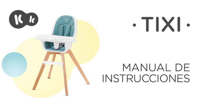 Trona de Madera Convertible Tixi de Kinderkraft - Exclusivas del Bebe