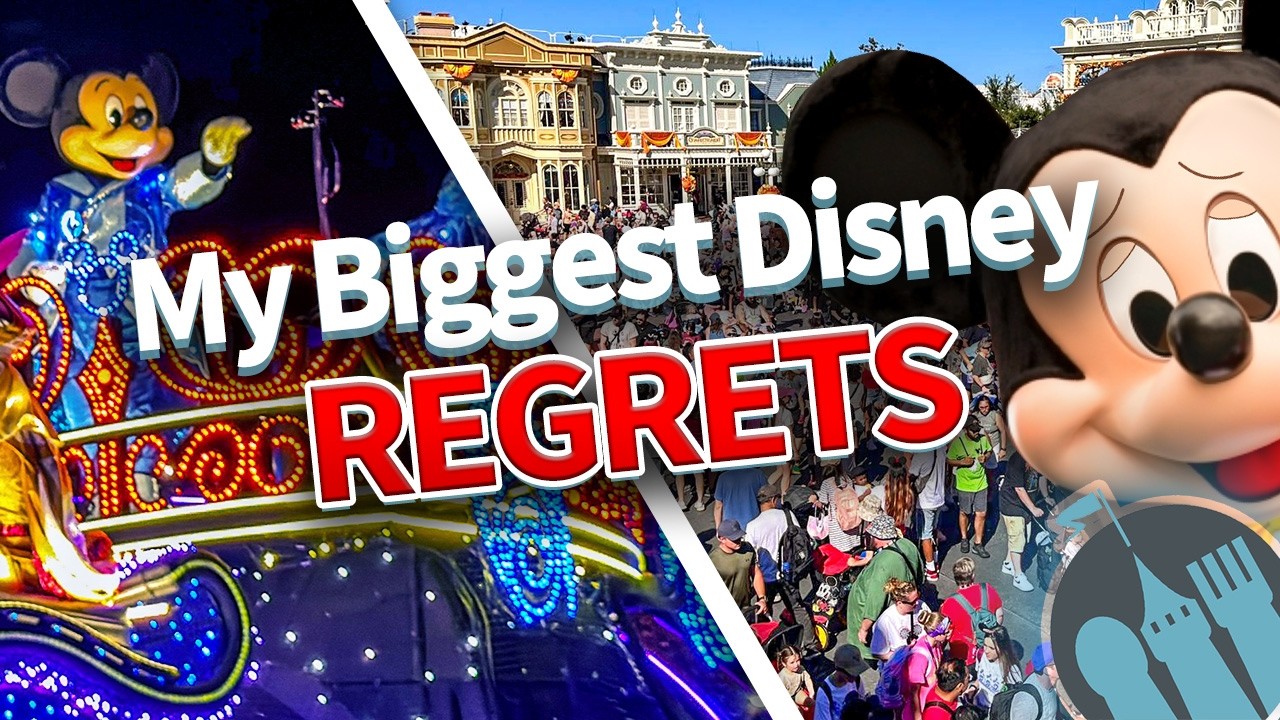 My 23 BIGGEST Disney World Regrets