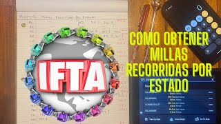 IFTA - Como Obtener Millas Recorridos por Cada Estado