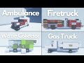 Minecraft: 4 Cool Vehicles Ideas!