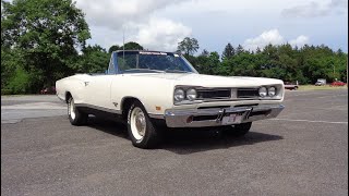 1969 Dodge Coronet 500 Convertible in White & 318 Engine Sound on My Car Story with Lou Costabile