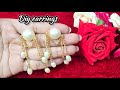 Diy Earrings| Earring making| #earrings #jewellery #fashion #tranding #video