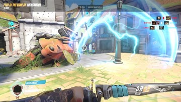 Hanzo ult quintuple kill play of the game!