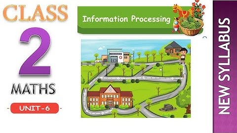 Unit 6 - Information Processing - Class 2 - Mathematics