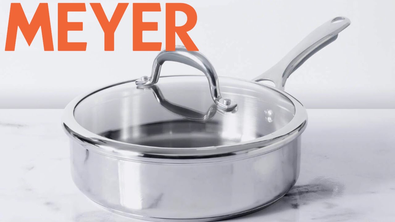 Meyer - SuperSteel Tri-Ply Clad Stainless Steel Saucepan with cover -  Cookware >